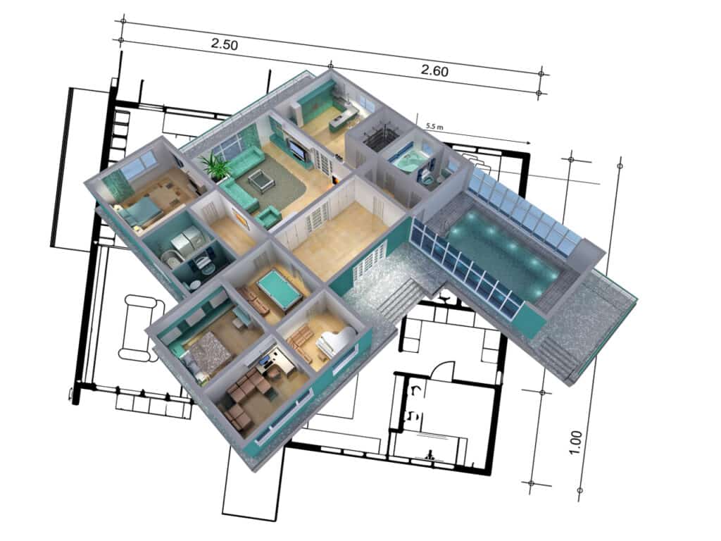 Floor Plan | Architecture Drawing by Regal Architect on Dribbble